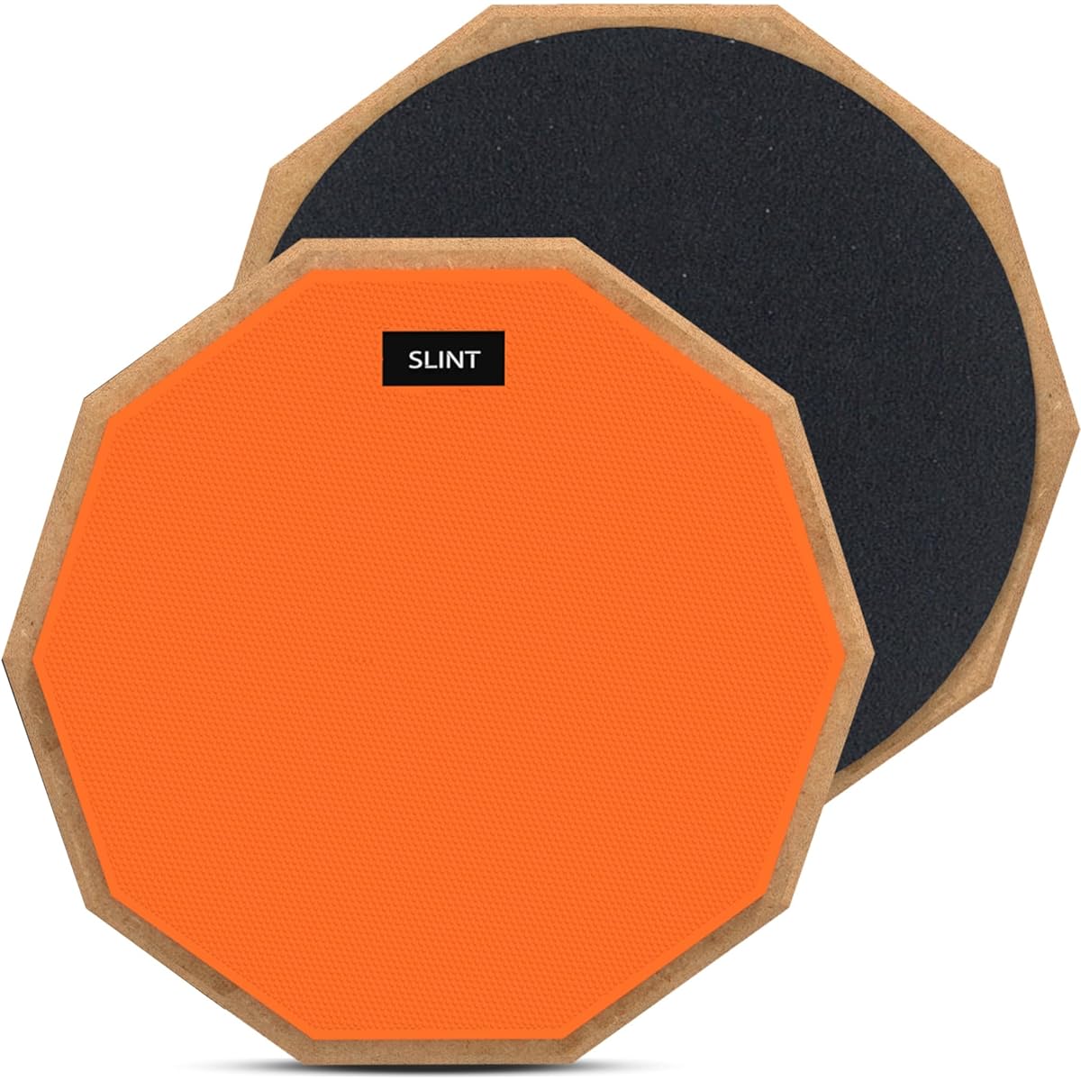 SLINT Drum Practice Pad, 12 Inch Drum Pad - Double Sided Practice Drum Pad, Drumming Practice Pad - Snare Drum Practice Pad, Drum Noise Reduction Pad, Drumming Practice, Snare Pad - Kids Drum Pad