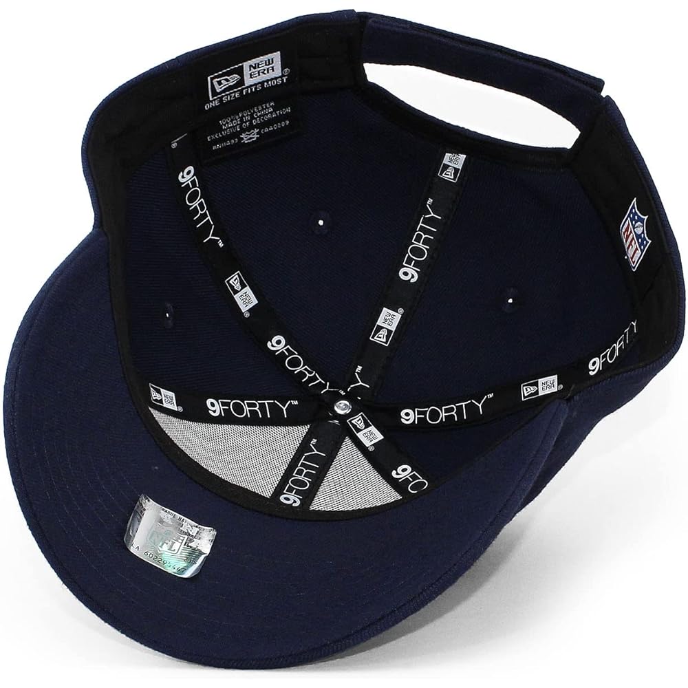 New Era NFL The League 9FORTY Adjustable Cap Chicago Bears Navy One Size Fits Most, Navy, One Size