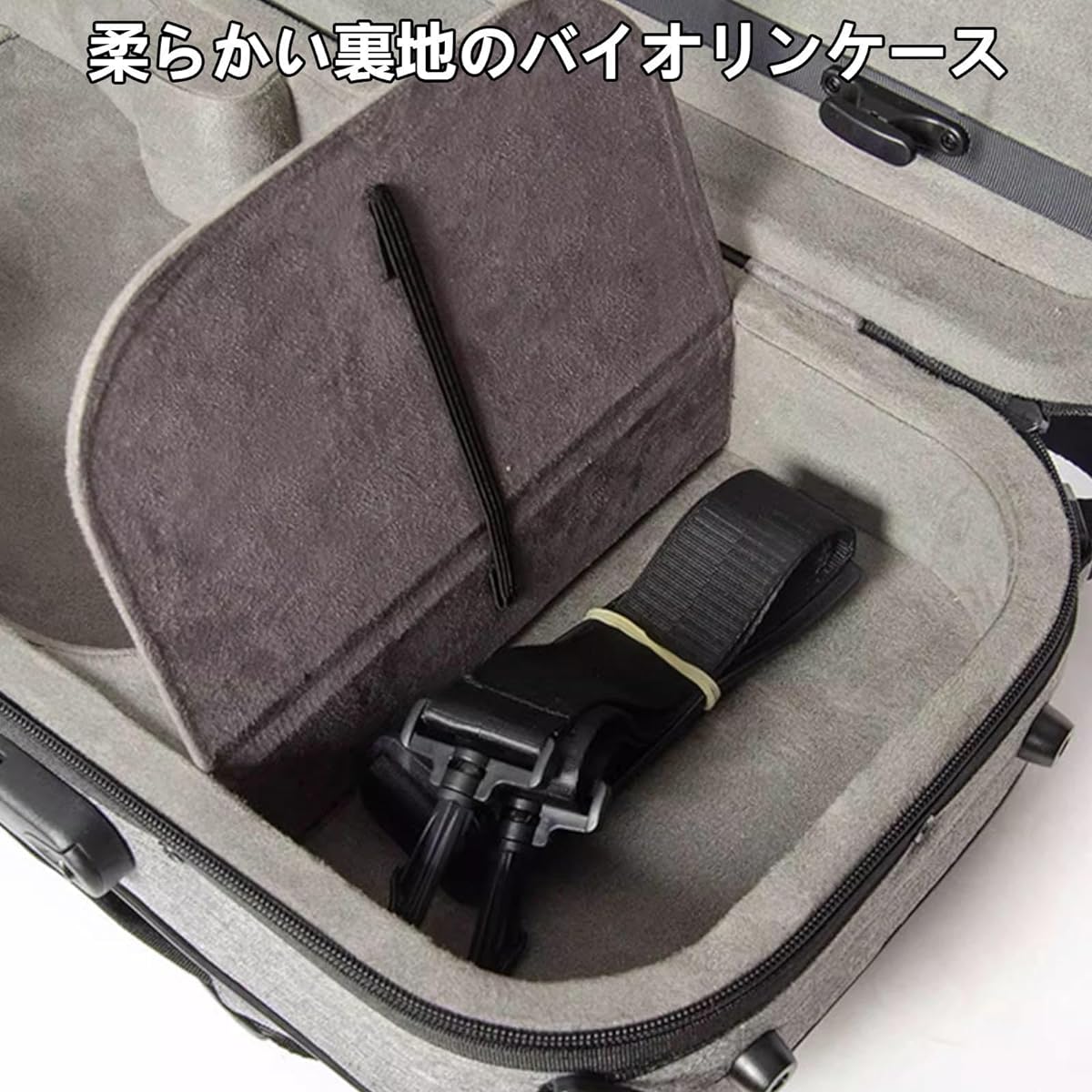 , 4/4 Full Size Violin Hard Case with Hygrometer, Portable Lightweight Violin Case Backpack, Violin Backpack Oxford Cloth, Violin Bag for Violinists, with Adjustable Shoulder Strap, Carry-On, Waterproof and Rainproof, Musical Instrument Accessories, Blue