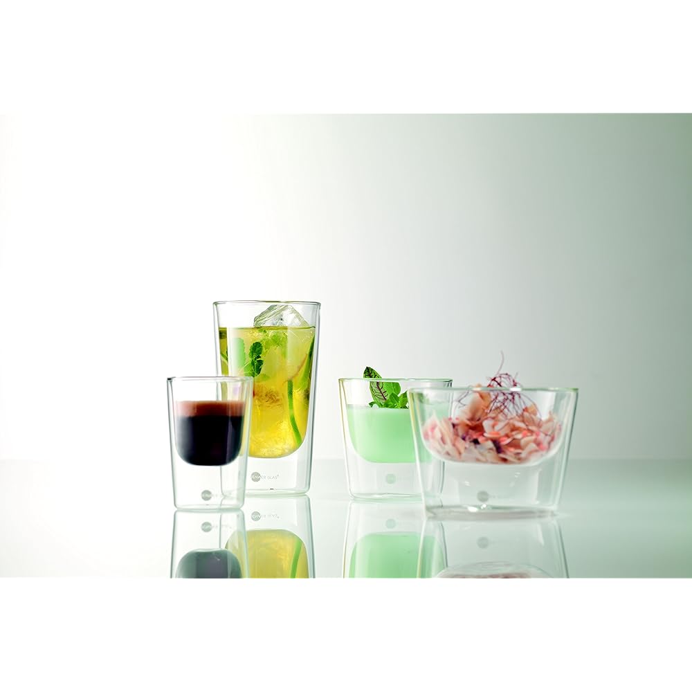 JENAER GLAS Hot & Cool Tumbler 12oz (335cc) Box of 2 30223 Clear