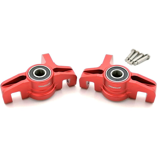 ATOPRC Aluminum Spindle Front Losi 5ive-T/2.0/B and Mini (Red)