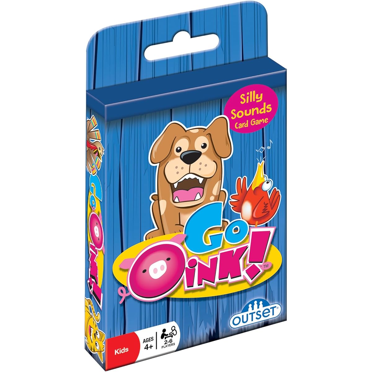 Outset Media Go Oink - The Silly Sounds Card Game Ages 4+