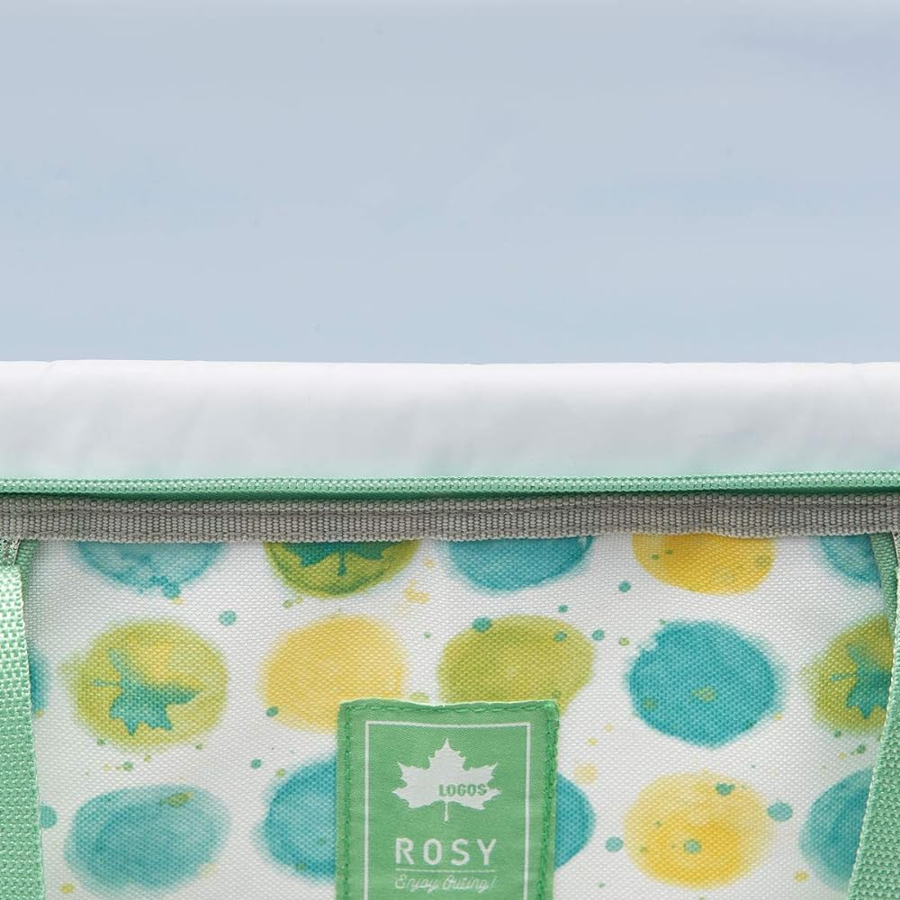 LOGOS ROSY Antibacterial/insul10 Soft Cooler (Leaf) Cooler Box Foldable