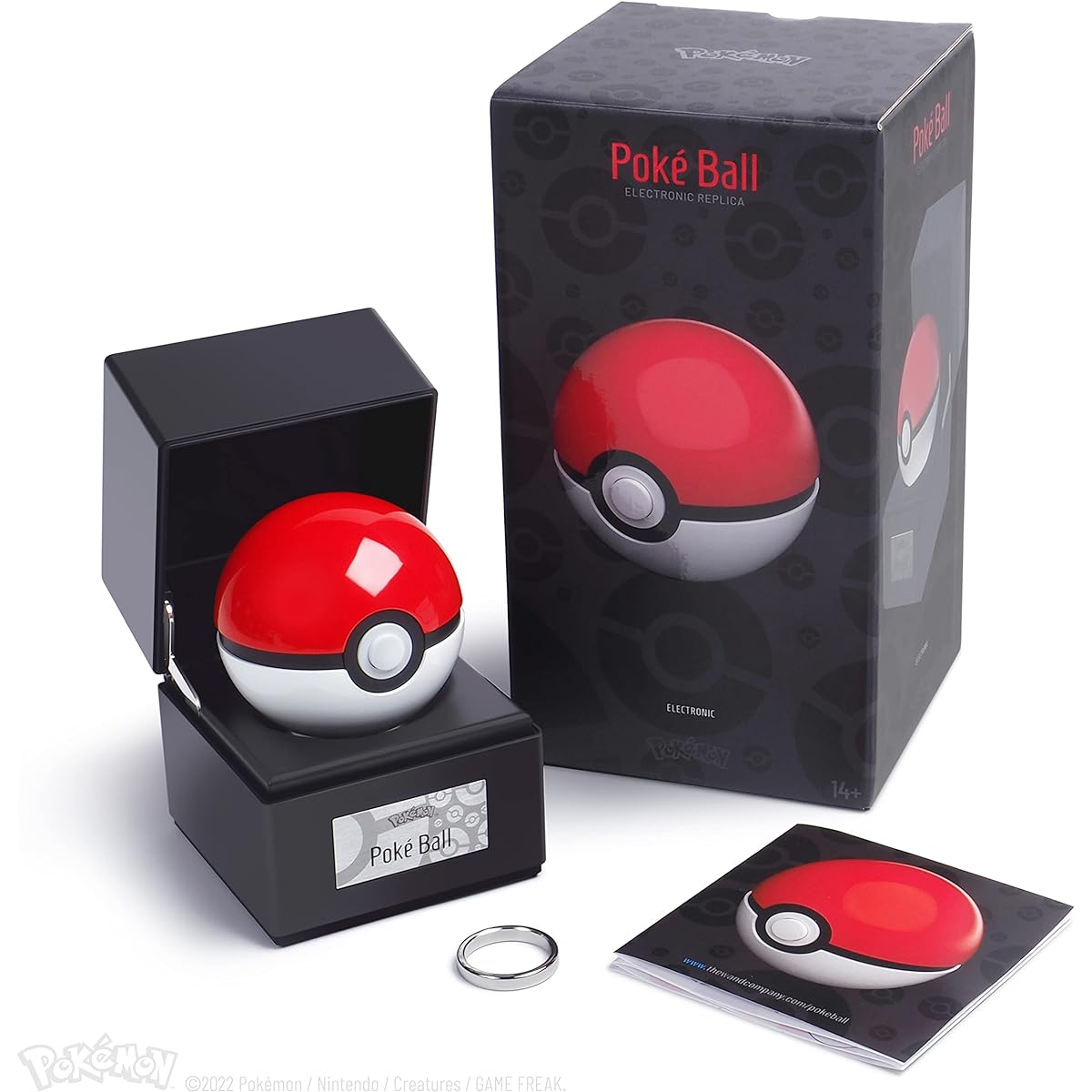 The Wand Company Pokemon Electronic Diecast Pokeball Replica.