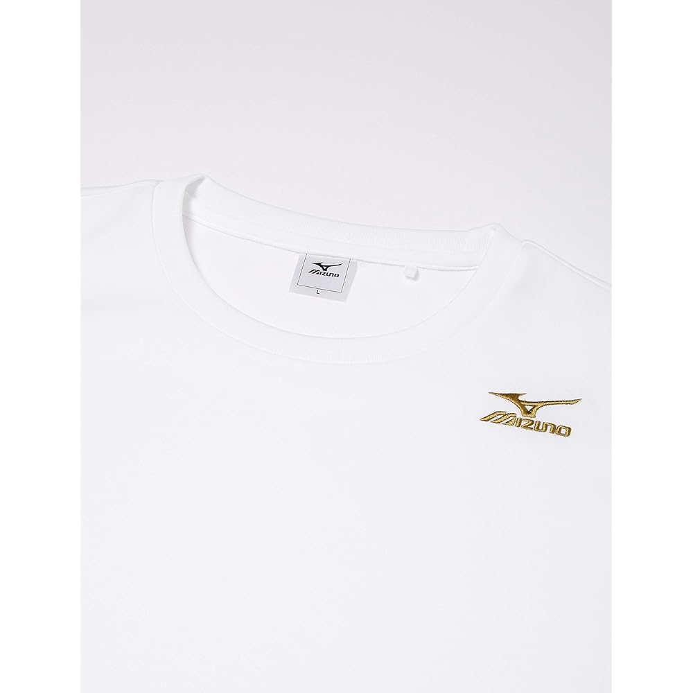Mizuno K2JA1192 Men's Training Wear, Short Sleeve T-Shirt, Sweat Absorbent, Quick Drying, UPF15, UV Rays, Dynamotion Fit