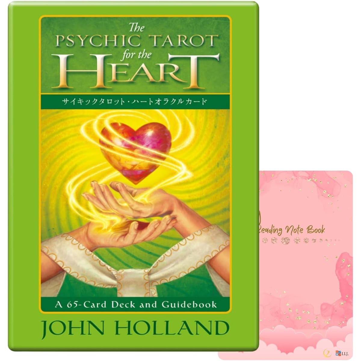 I.I.J Oracle Cards Japanese Version Fortune Telling [Psychic Tarot Heart Oracle Cards] Japanese Instruction Manual Included