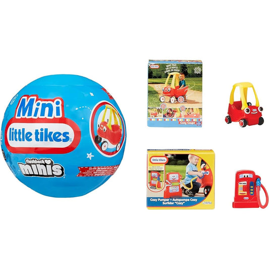 MGA Miniverse Little Tikes Retro Nostalgia Flashback Minis Random Assortment - 2 Little Tikes Minis Blind Packaged to Double as Displays - Great for Kids & Collectors Ages 3+