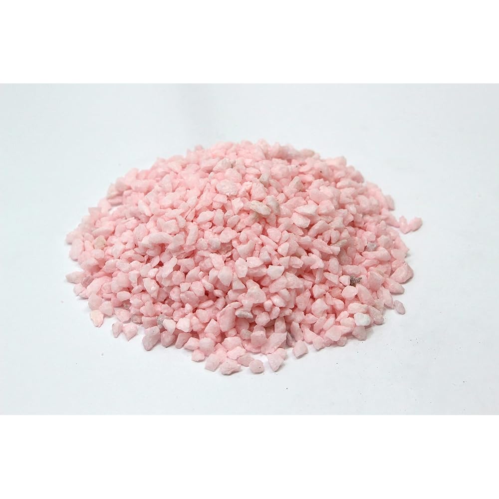 New [Commercial use set] Large color sand pastel pink 20kg (1kg x 20 bags) for ornamental plants, DIY, sand doors