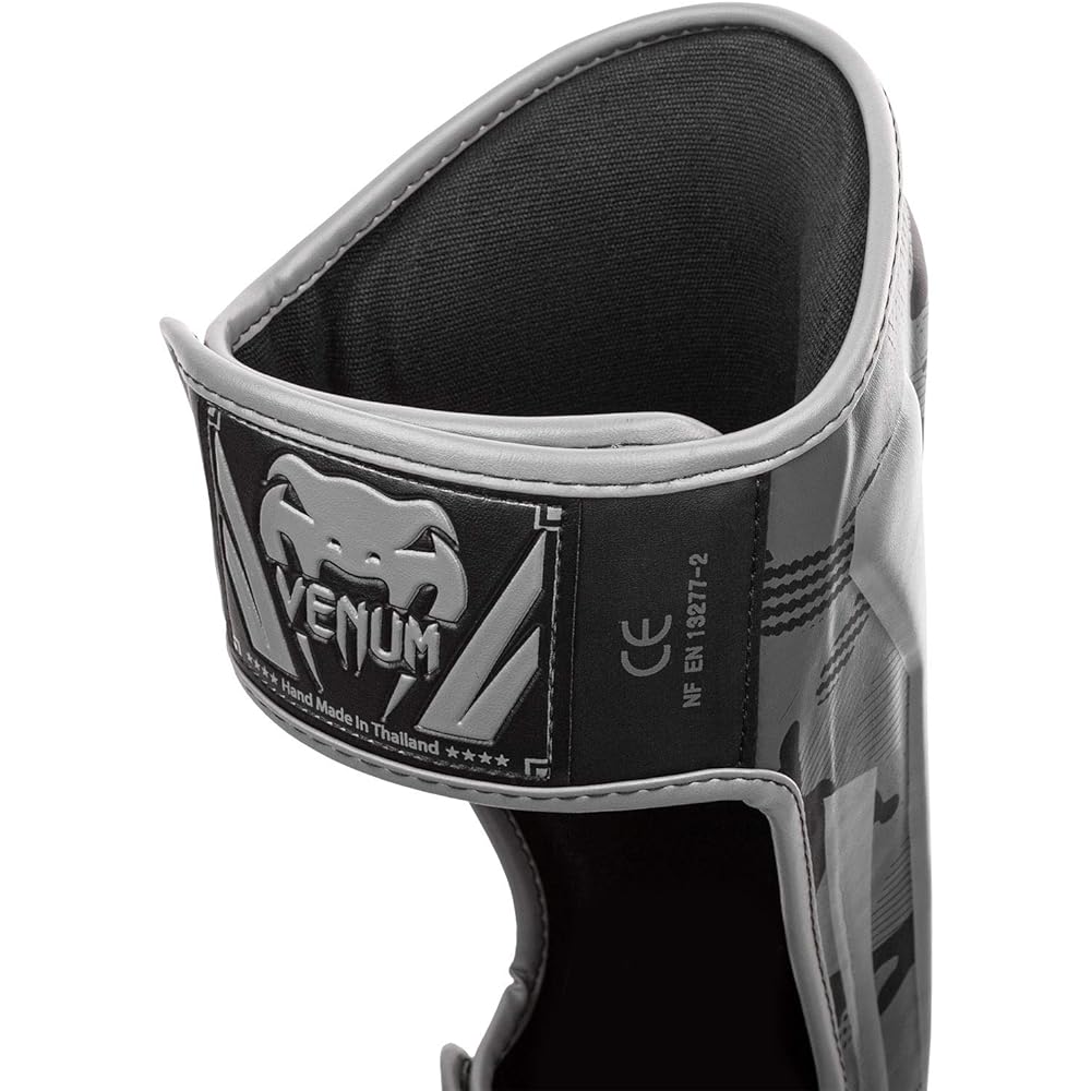 VENUM Elite Shin Guards Black/Dark Camo VENUM-1394-536