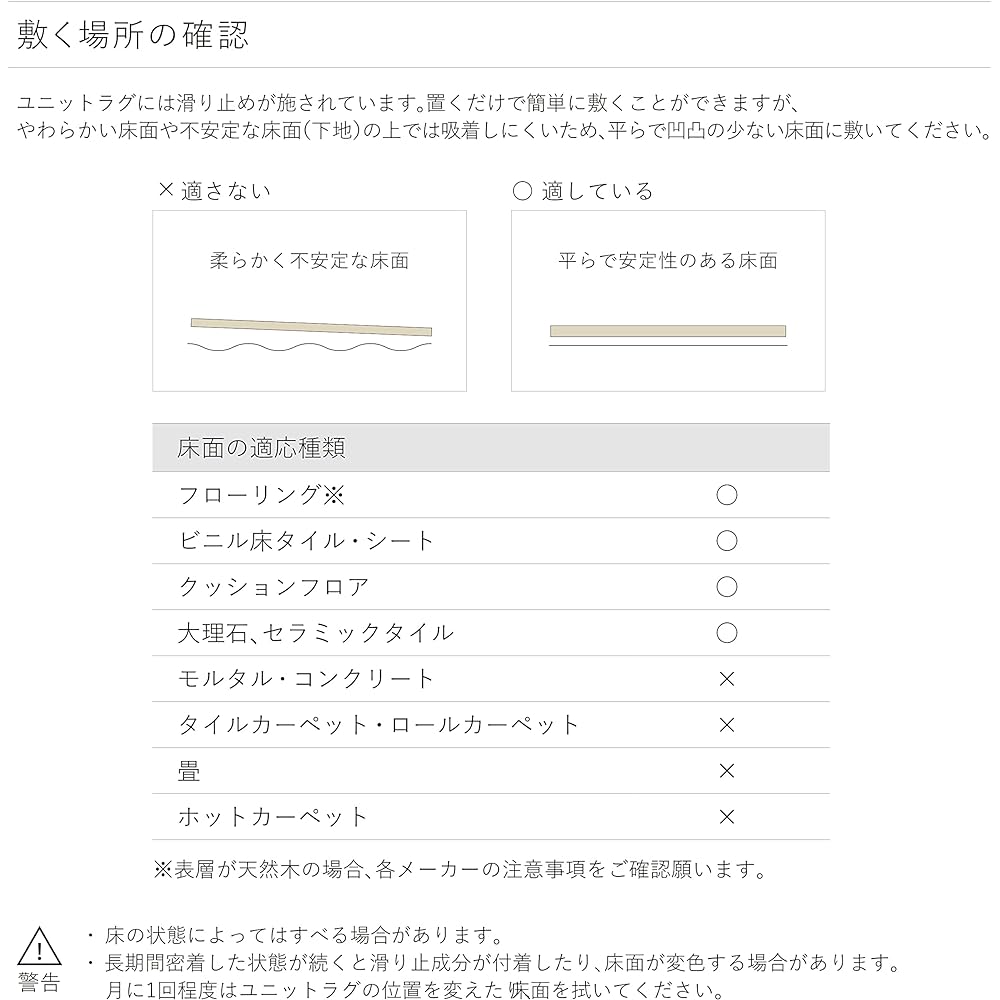 Kawashima Textile Cercon Cable Knit III Unit Rug Tile Carpet Light Gray 50 x 50cm UR2202 6 pieces/1 case Made in Japan
