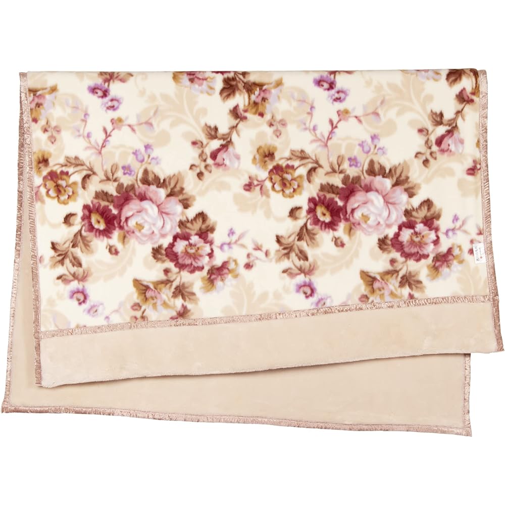 nishikawa [Nishikawa] 2-Piece Acrylic Blanket, Single, Washable, Warm, Smooth, My Model, Antistatic, Beige, FQ01080002A10