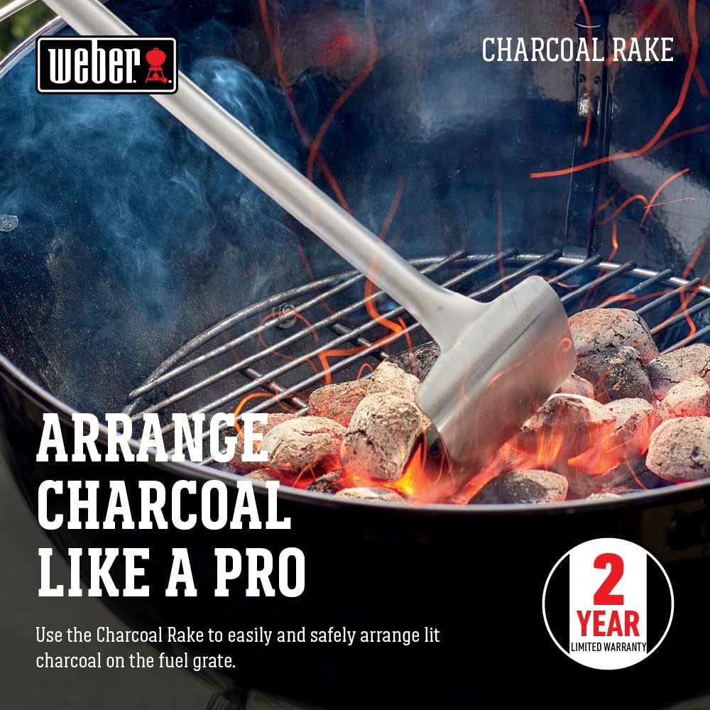 Weber Barbecue Stove BBQ Grill Charcoal Rake [Genuine Japanese Product 2 Year Warranty] 7649
