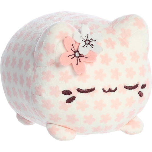 Aurora® Enchanting Tasty Peach® Sakura Miochi Plush - Bright Colorful Design - Showpiece Plush - Pink 7-Inch