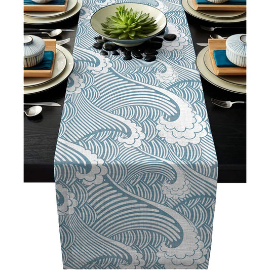 ARTSHOWING St. Patrick's Day Table Runner Party Supplies Fabric Decoration Wedding Birthday Baby Shower 13x70inch Dreamy Lucky Shamrock Leaves 13x70inch ARTSHOWCXC20181011-SLXM00583ZQDAASG