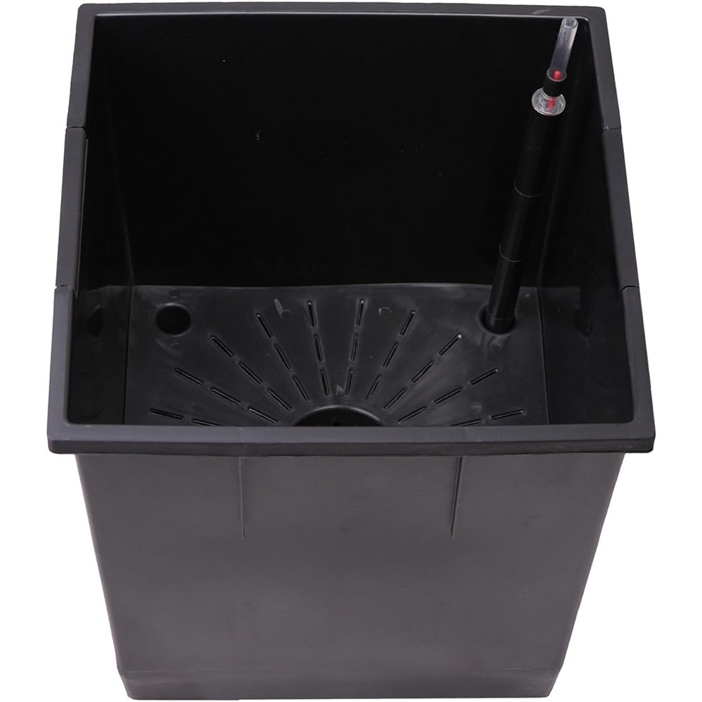 Green Pot AS Square with inner water gauge for H90cm AS-124422