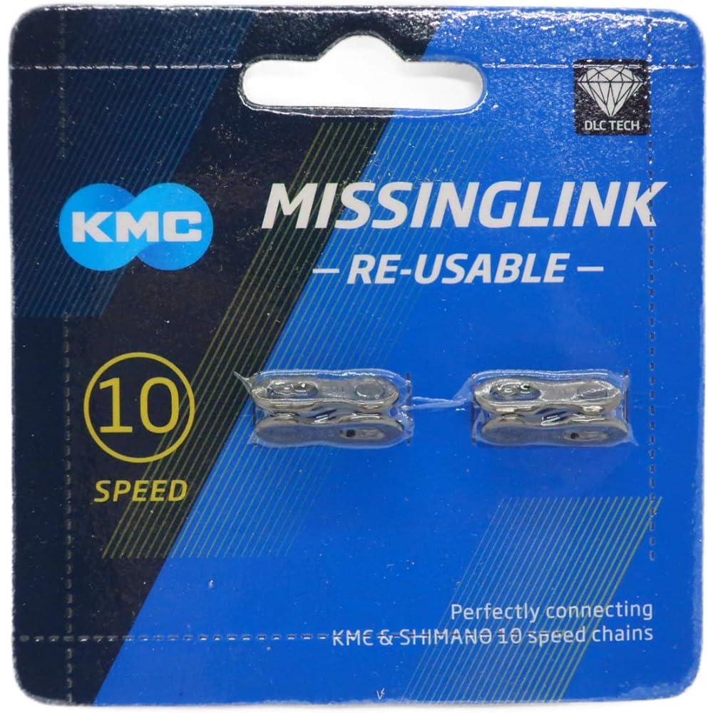 KMC DLC Missing Link CL-559R DLC BLACK For 10 Speed For 10 Speed For 10S Missing Link [Parallel Import]
