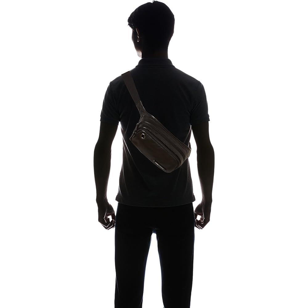 [ENZO DESIGN] 2way body bag that can also be used as a waist bag