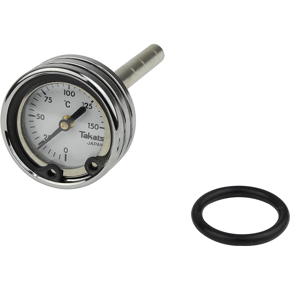 POSH FAITH POSH Motorcycle Supplies Neo Classic Oil Temperature Gauge Plated MONKEY SRX400/600(~89') 111024