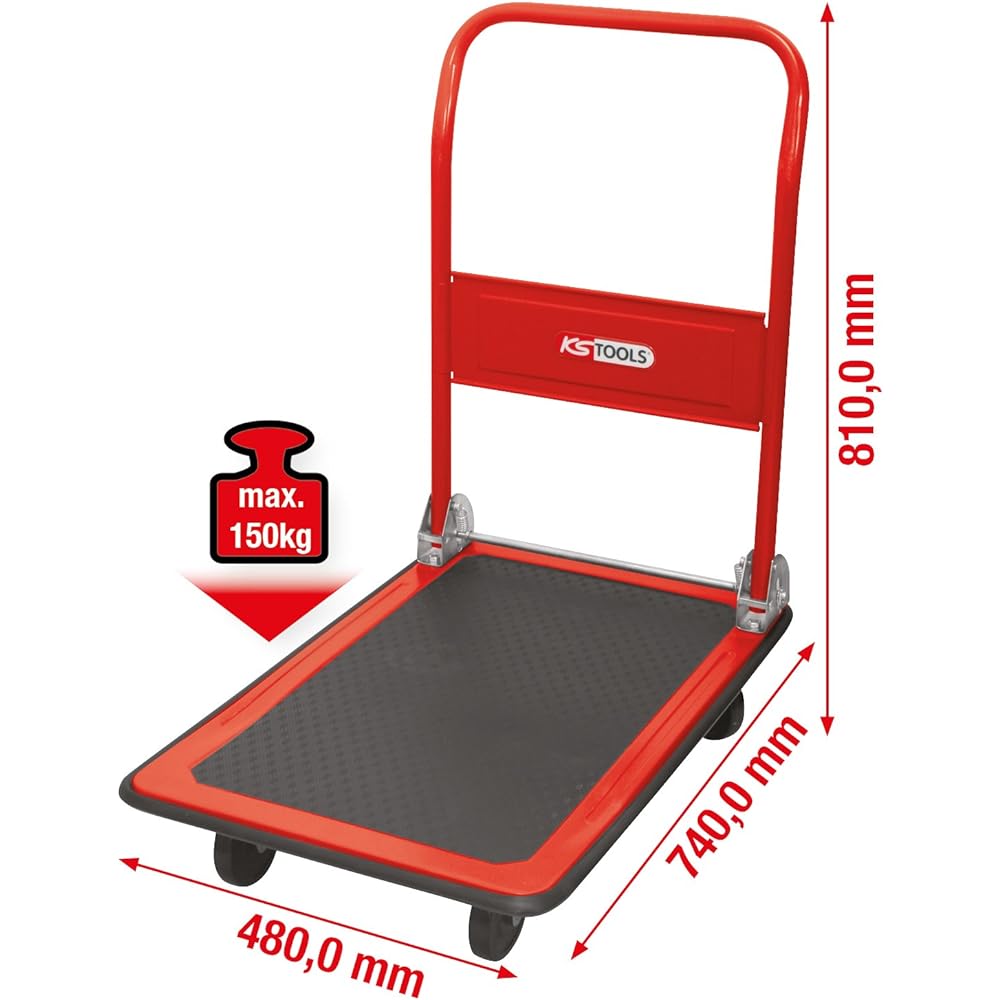 KS TOOLS Tires Platform Trolley 150kg Tires Platform Trolley 150kg 800.0015