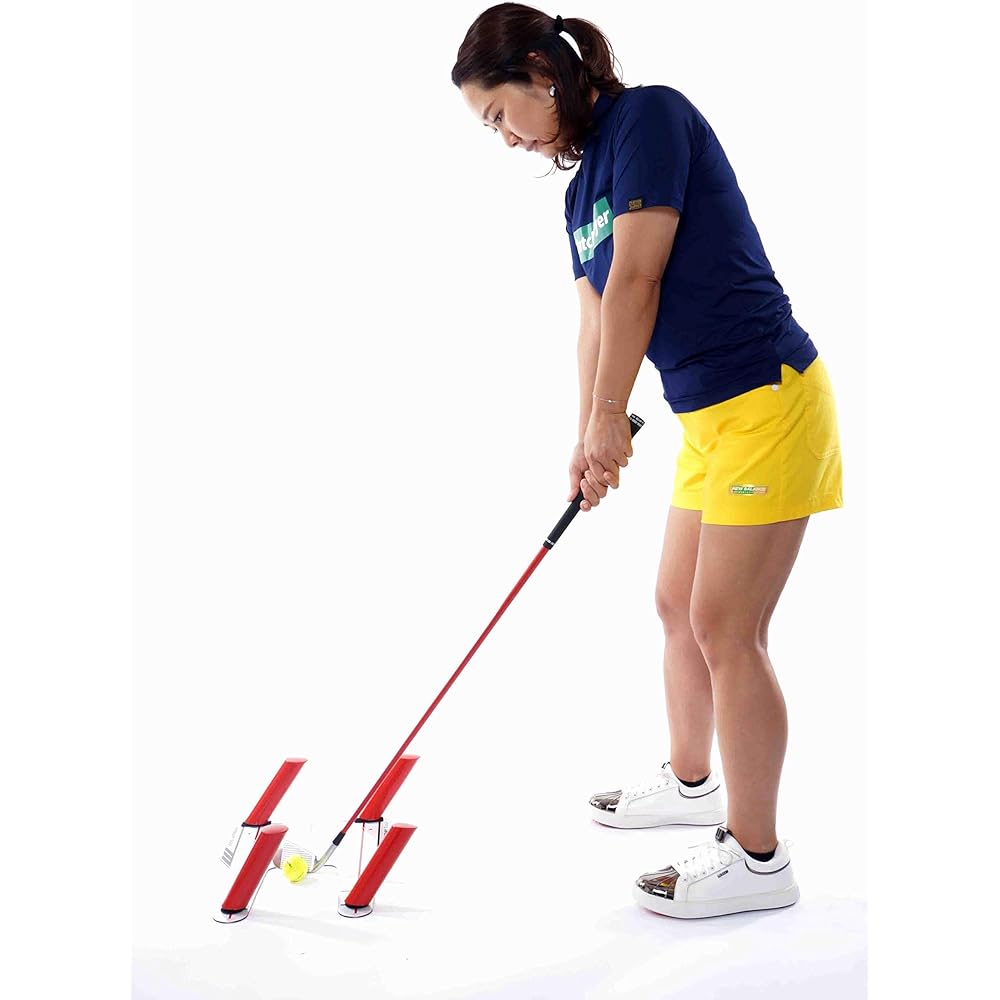 Golf Practice Equipment Alignment & Swing Plane Correction On-Plane Slice Hook Swing Correction