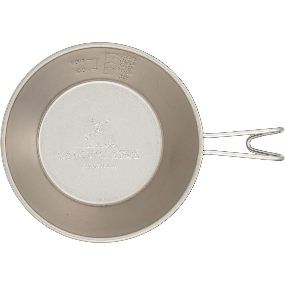 CAPTAIN STAG Titanium Shella Stacking Cup