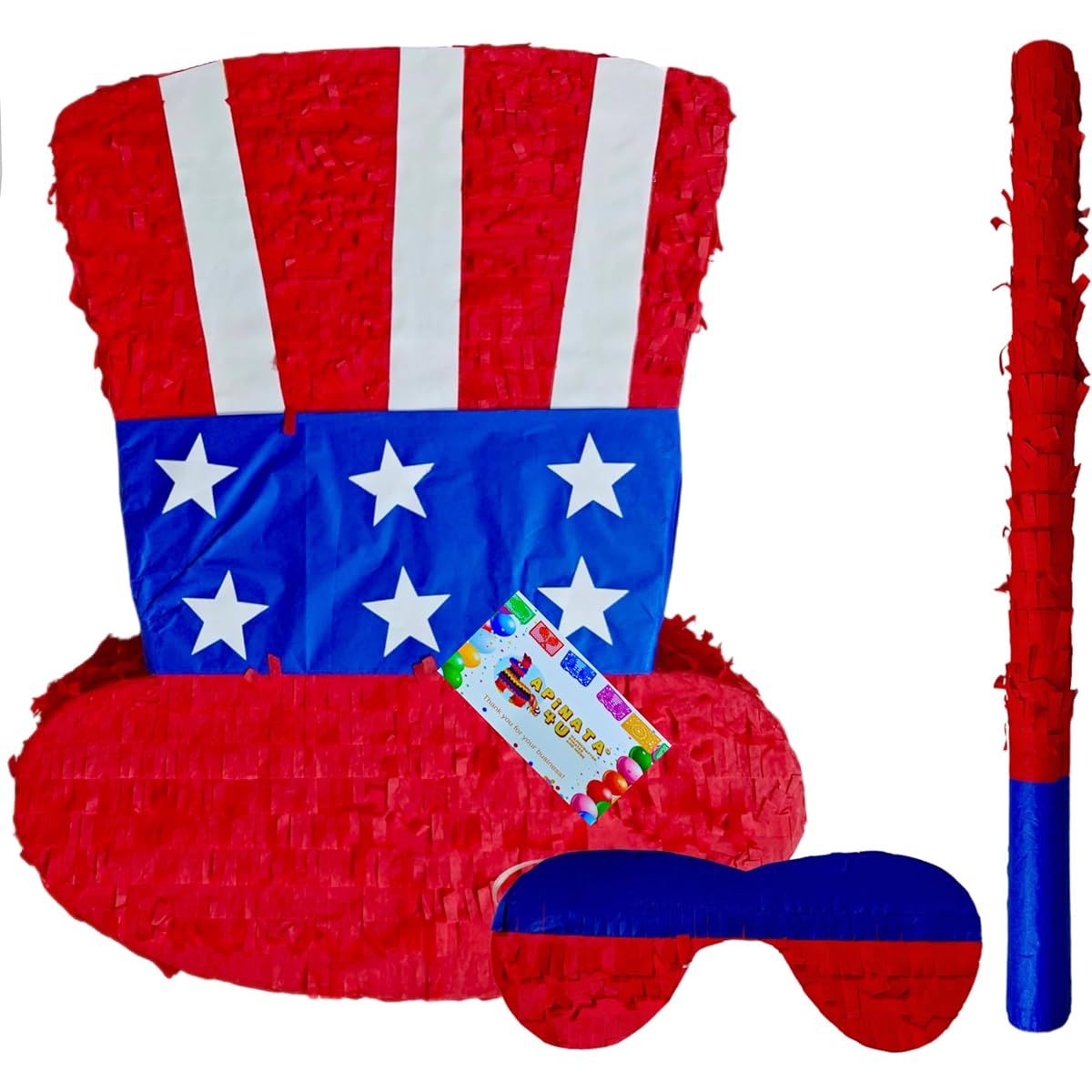 Large Patriotic Hat PiNata 24 "高