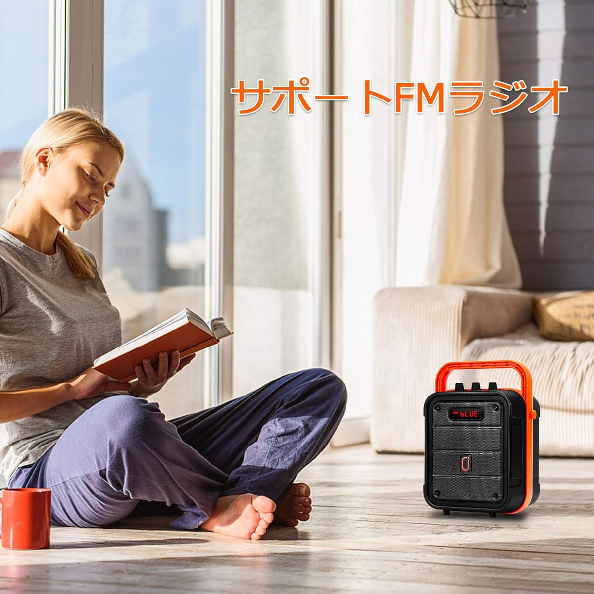 ith Treble and Bass Enhancement Function, Rechargeable, Portable, Suitable for Home Parties, Karaoke, Street Speeches, Meetings, School Events, Seminars, Outdoors, Disaster Prevention, Street Live Performances, Events, etc. (X-Small (without Microphone))
