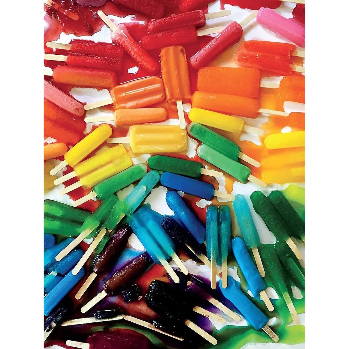 Ceaco 2939-3 Color Story Popsicle Puzzle - 750 Pieces