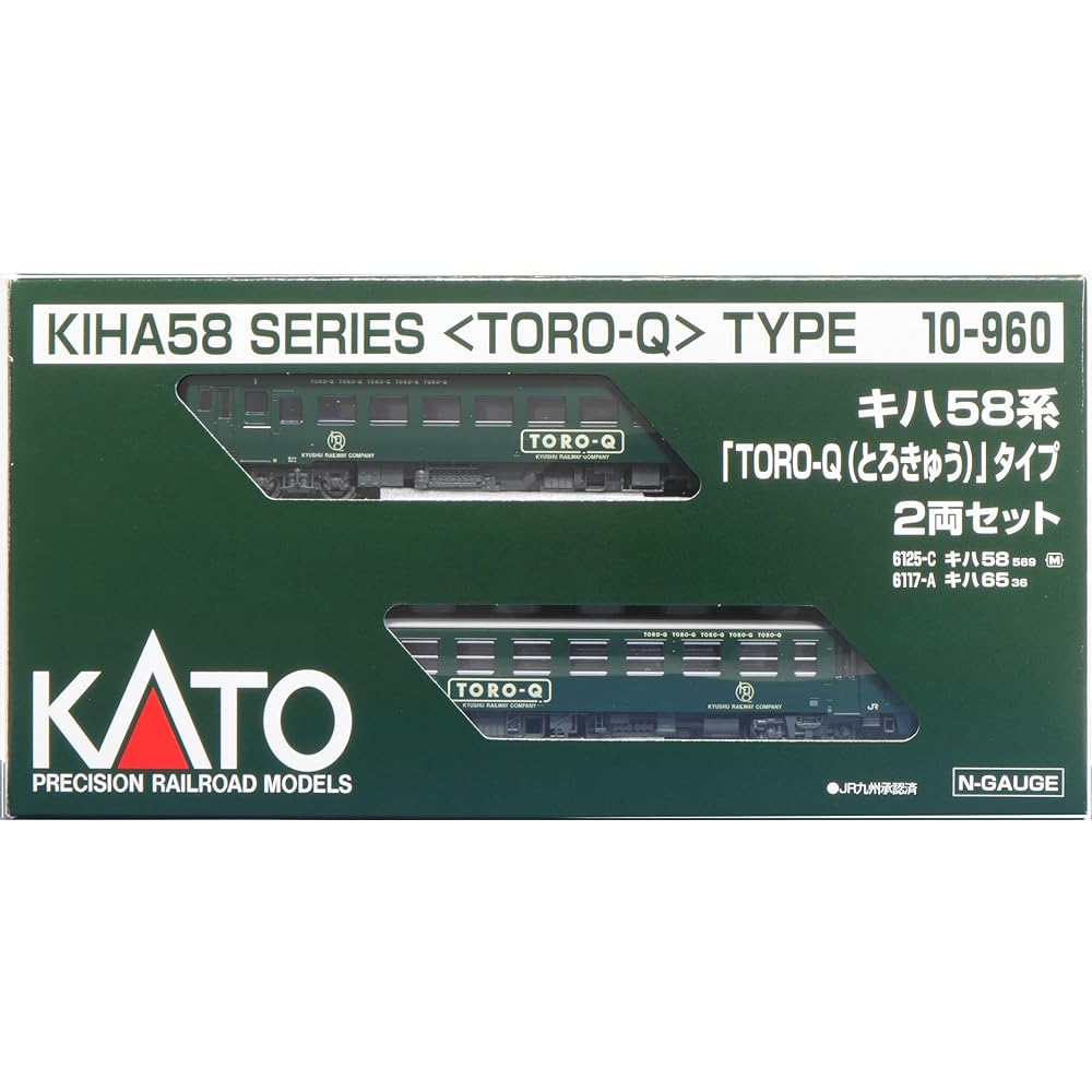 Hobby Center Kato N Gauge Kiha58 Series "TORO-Q" Type 2-Car Set 10-960 Railway Model Diesel Car