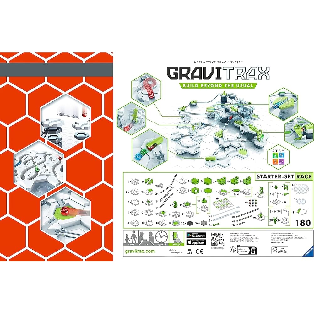 Ravensburger Marble Run (Slope Toy) GraviTrax Limited Set Lace (GraviTrax) 26287 8