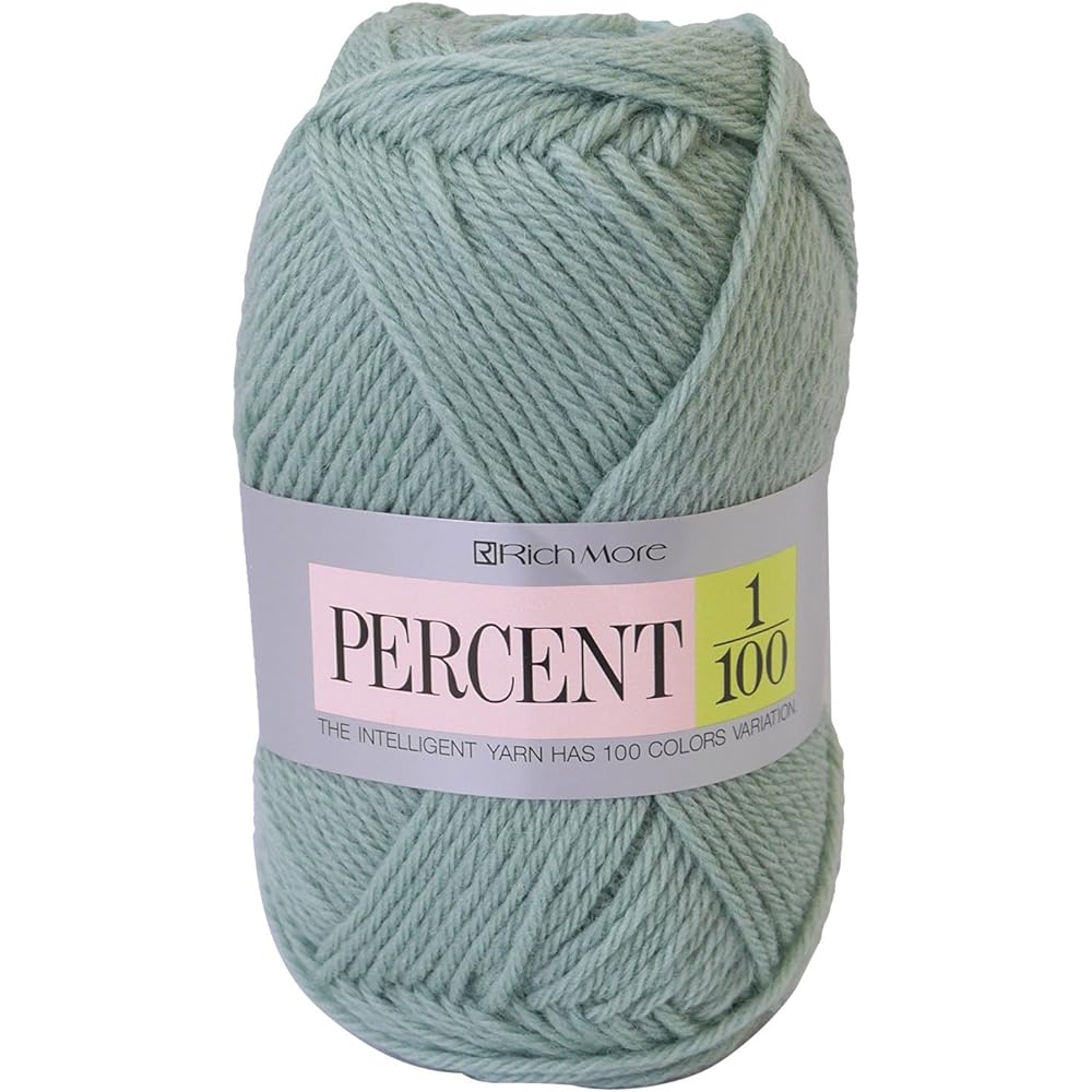 Hamanaka Richmore Percent Wool Thick Col.40 Light Blue 40g Approx. 120m 10 Ball Set 017