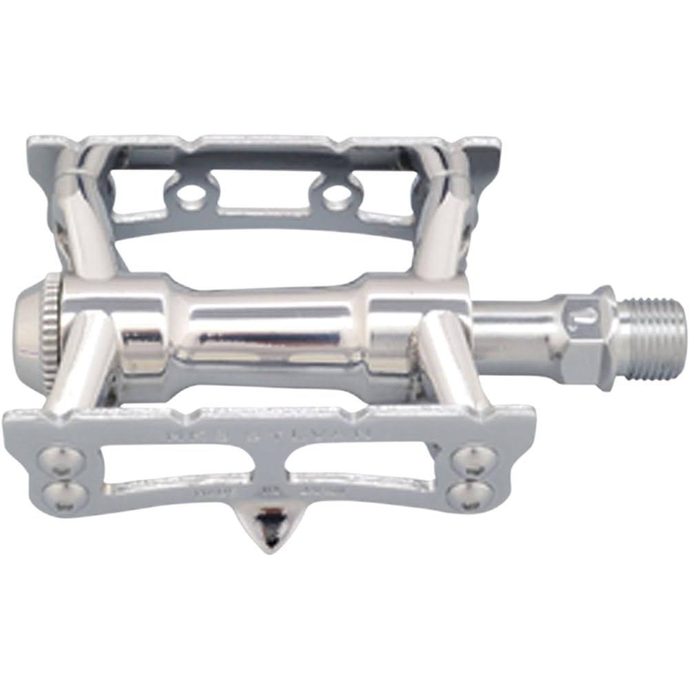 MKS (Mikashima) Pedal Sylvan Track Next [SYLVAN TRACK NEXT] Silver Left and Right Set
