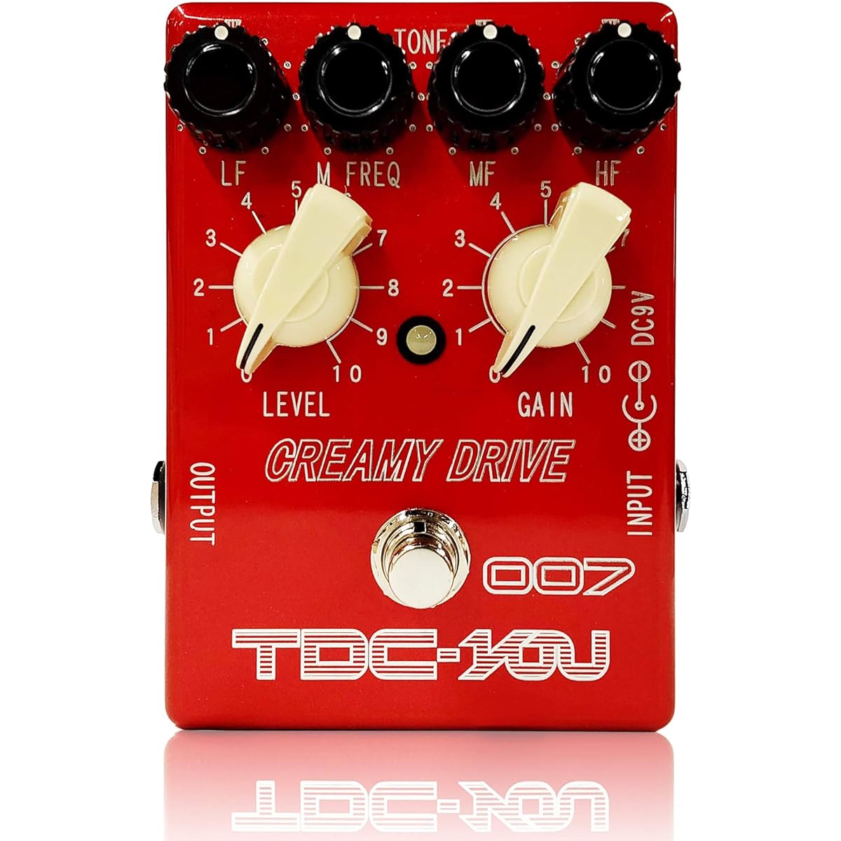 TDC-YOU TDC-007 CREAMY DRIVE RED Overdrive Effector