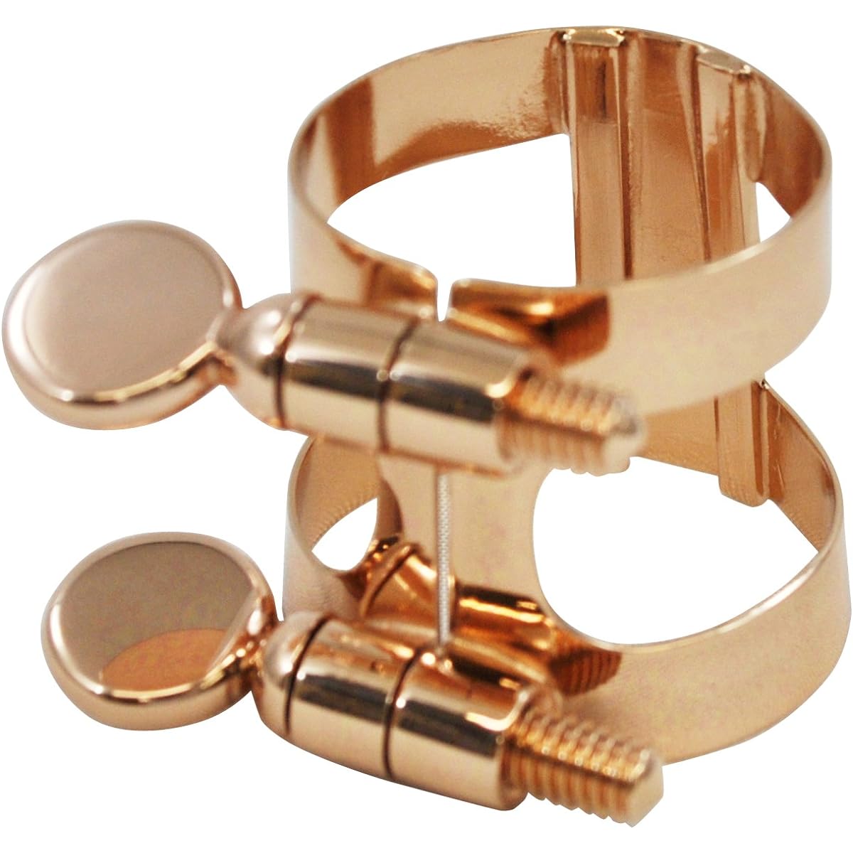 Bonnard E♭clarinet ligature reverse fastening pink gold plate finish (2251UPG)