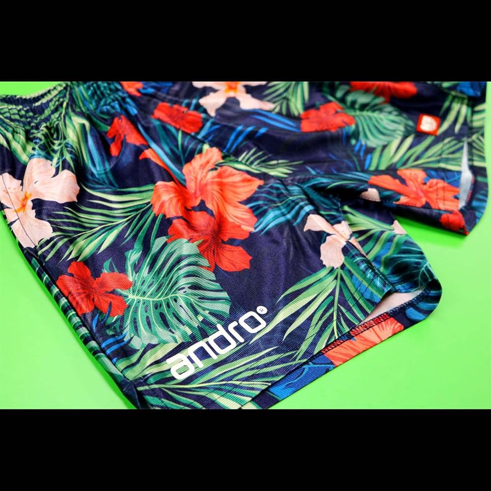 andro 315705 Table Tennis Unisex Full Design Shorts E Can be worn in official matches