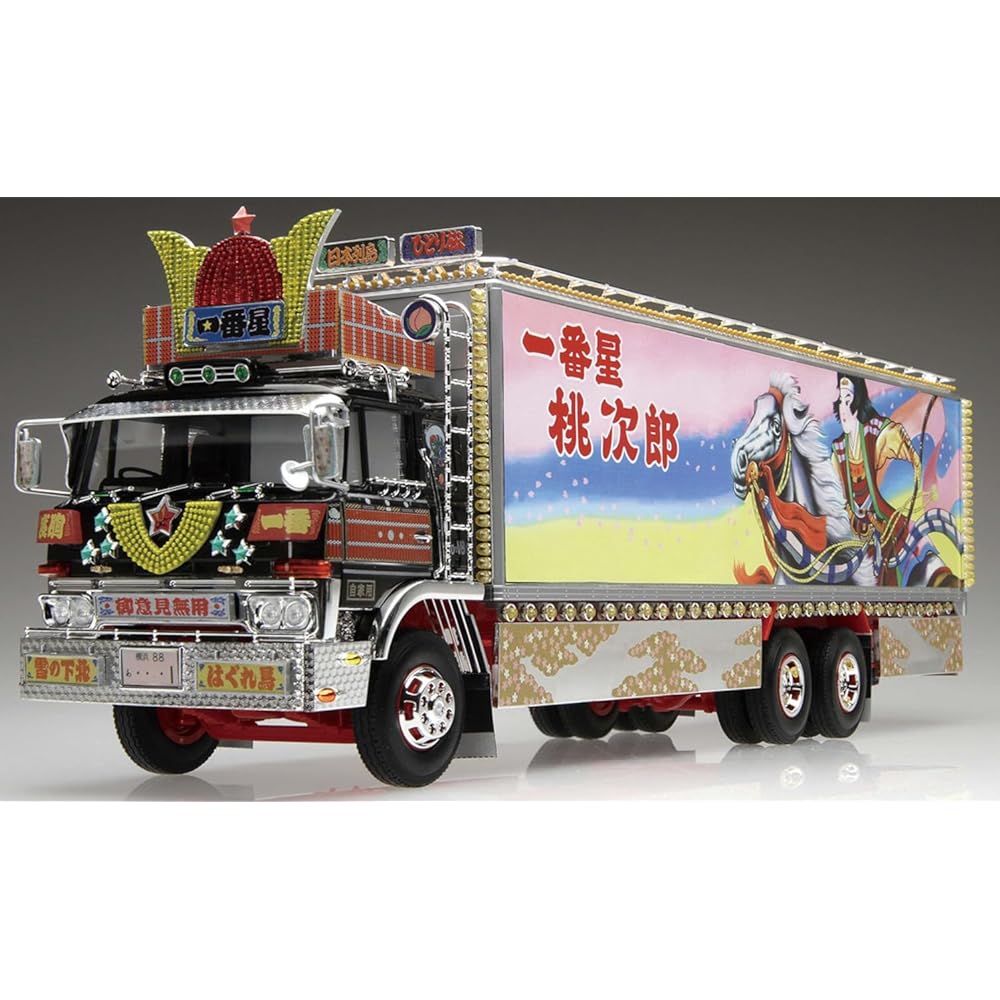 AOSHIMA 1/32 Truck Guy Series No.4 Ichibanboshi One Man Momojiro Plastic Model