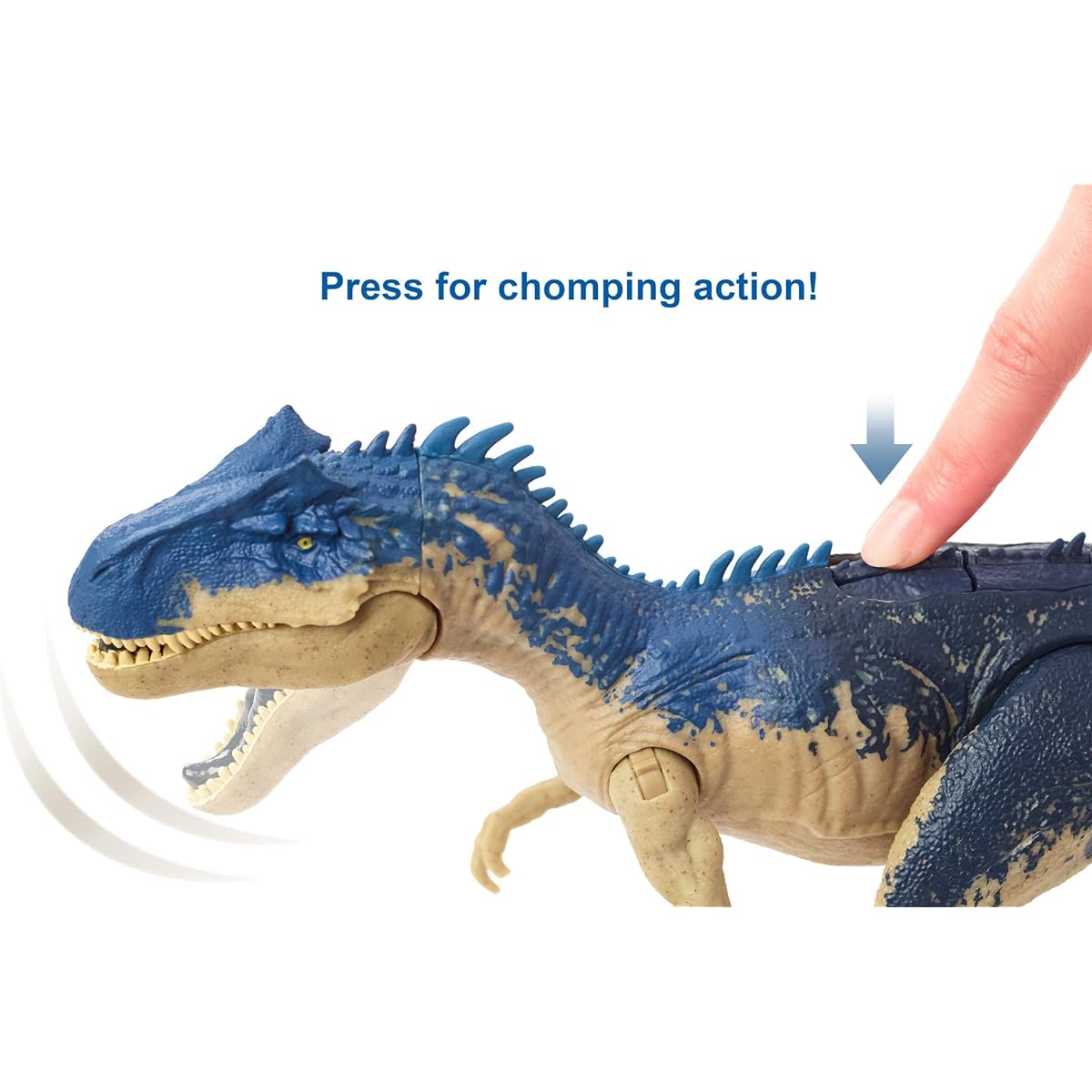 Jurassic World 2019 "Dino Rivals" Dual Attack Action Figure Allosaurus / JURASSIC WORLD "DINO RIVALS" DUAL ATTACK Action Figure ALLOSAURUS [Parallel Import Version] Latest Movie 2 Fallen Kingdom Sequel Dinosaur Mattel Figure Goods