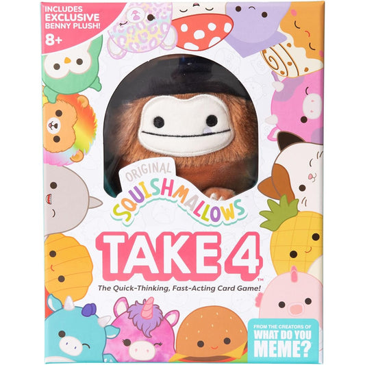 Squishmallow Take4: A fast-paced family game by the creators of What Do You Meme