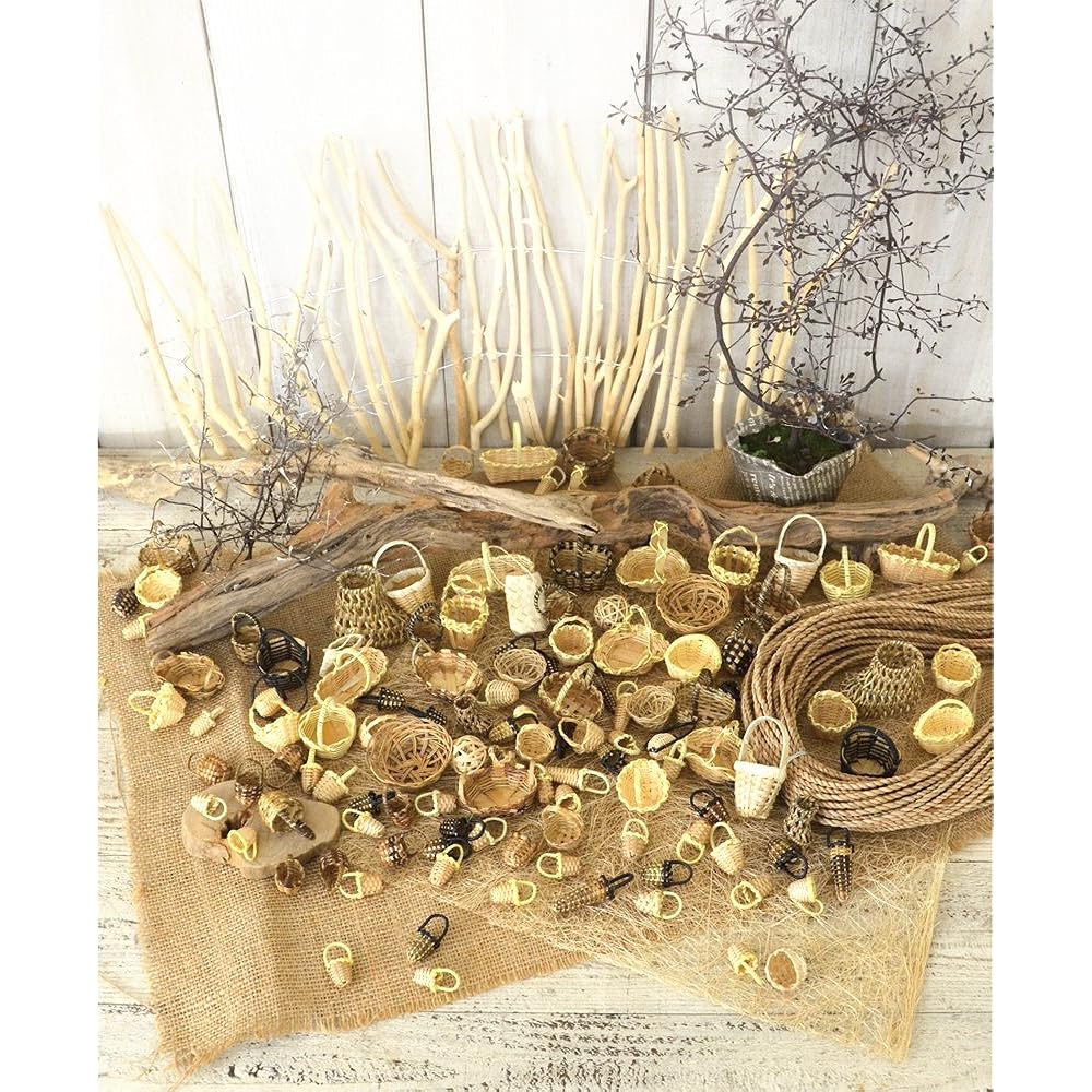 azi-azi Design Accessory Beige Size: Approx. 3.2 x 5 x 1.7cm (per piece)