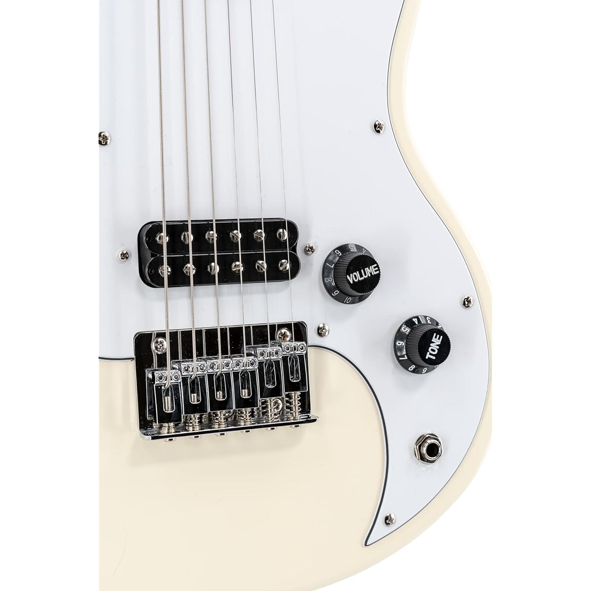 VOX Mini Guitar SDC-1 mini WH White Short Scale Regular Tuning Compatible Suitable for women and children with small hands Carry bag included