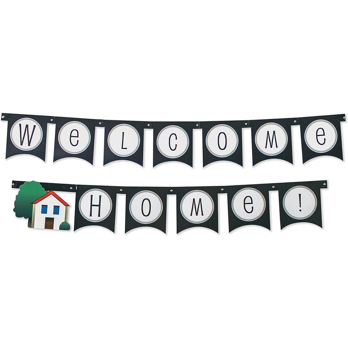 Havercamp Home Banner Emoji 8ft Letter Banner Home Decoration Family Party Supplies
