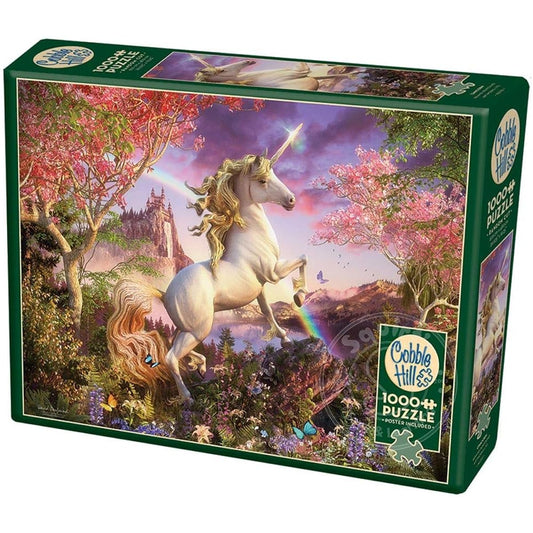 1000 Piece Cobble Hill Jigsaw Puzzle Unicorn 80232