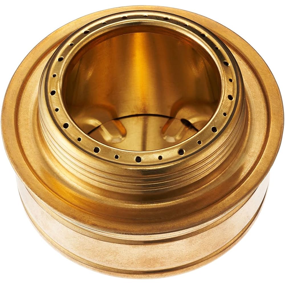 LOGOS Alcohol Burner 83010021 Gold Diameter 7.5 x Height 5cm