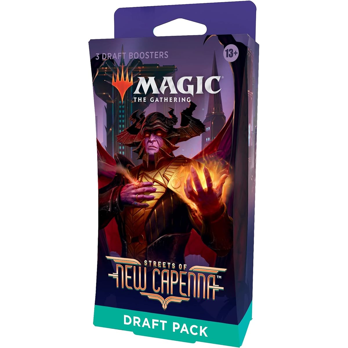 Magic The Gathering Streets of New Capenna 3 Booster Draft Pack Multicolor D02140000