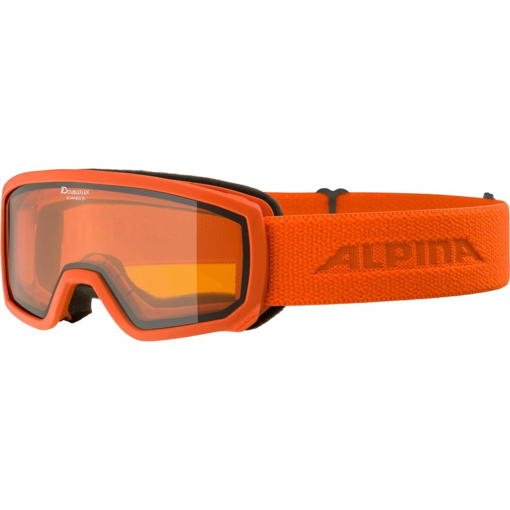 ALPINA Children's Ski Snowboard Goggles Double Lens Anti-fog Glasses Can Be Used SCARABEO JR DH