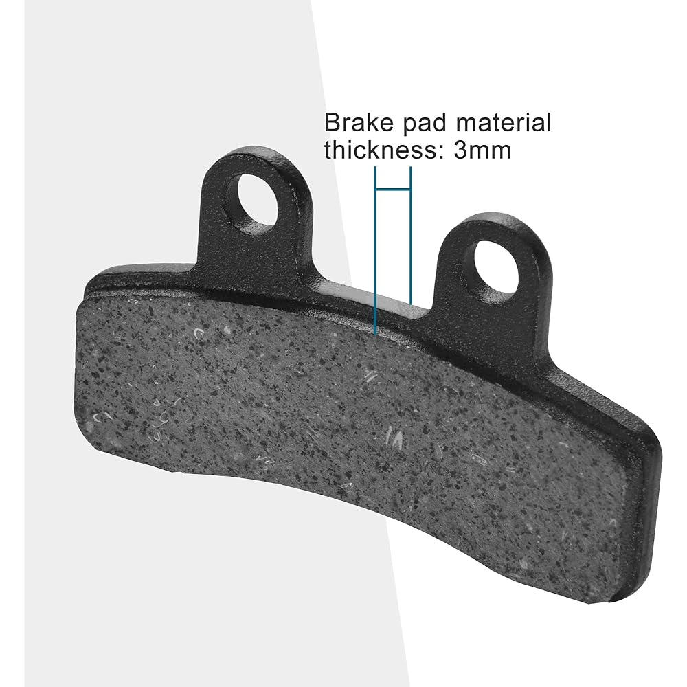 GOOFIT Disc Brake Pad Shoe Set Replacement for 110cc 125cc Taotao Apollo Dirt Bike Pit Bike