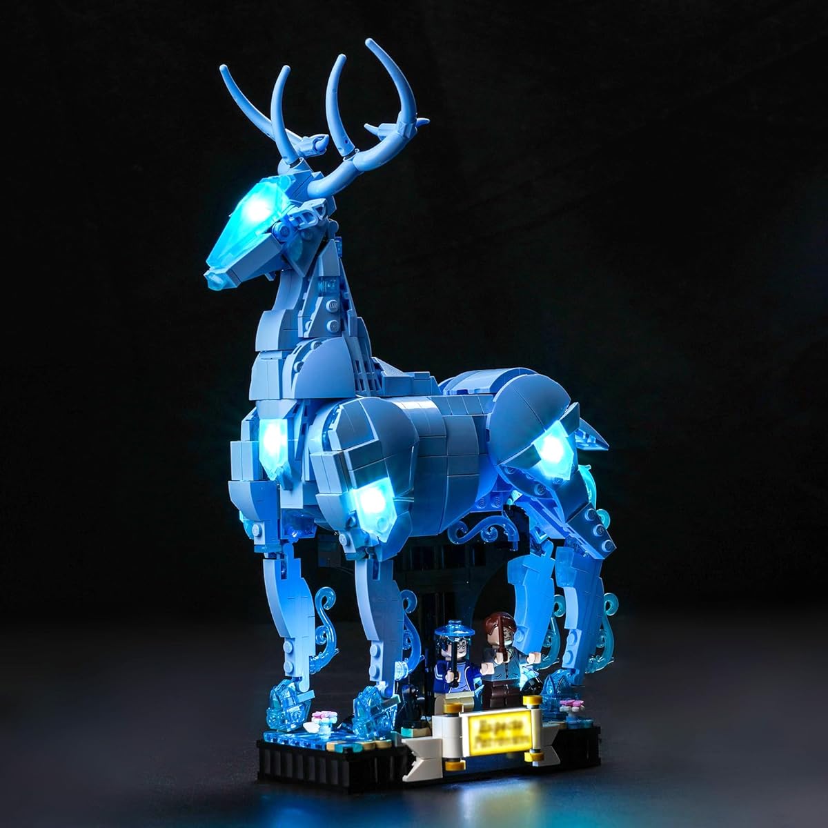 Bourvill LED Light Kit for Lego Expecto Patronum 76414 - Light Set Compatible with Lego 76414 Set - Classic Version (Light Kit Without Model)