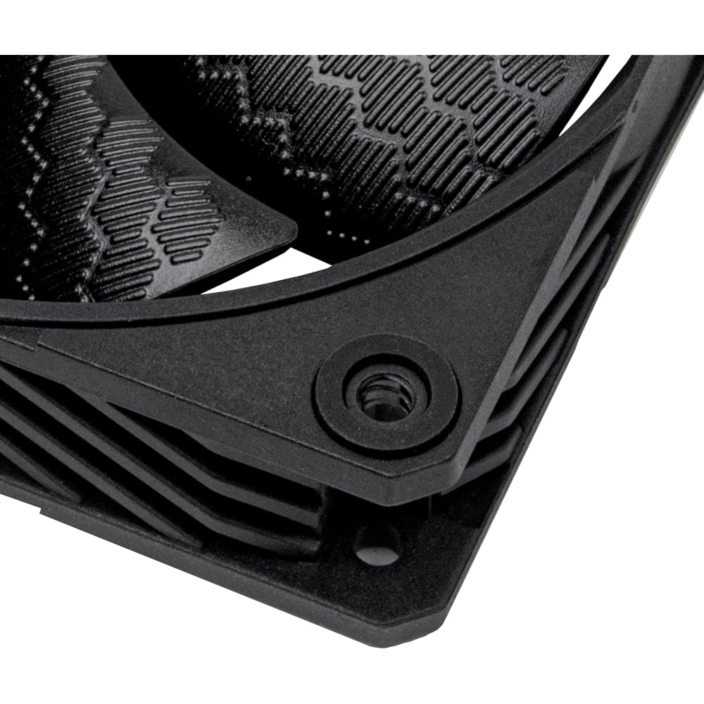 Silver Stone SF120B Case Fan 120mm SharkForce Fan Blade Low Noise Fan SST-SF120B / Domestic Official Distribution Product