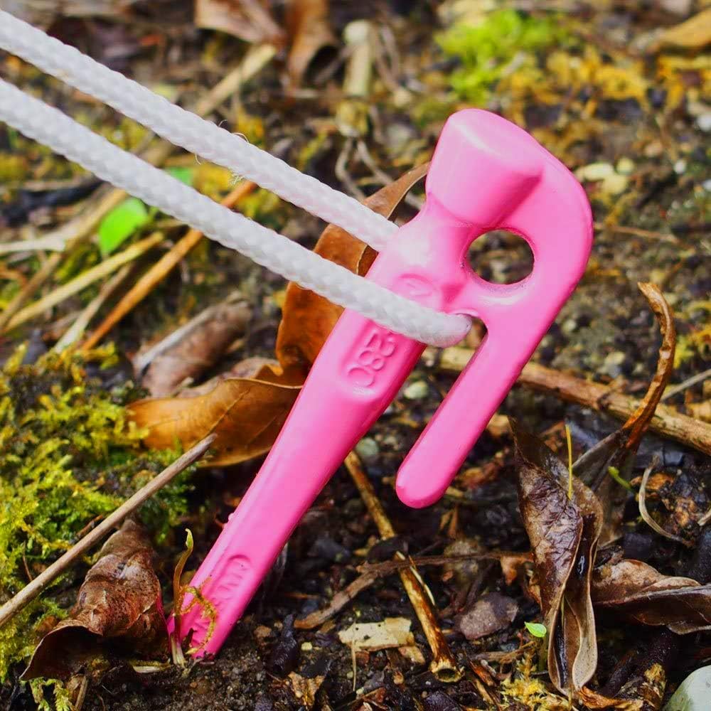 ELLISSE Forged Peg Elisse Stake 28cm Pink Powder Coating Set of 8 MK-280PK MADE IN JAPAN