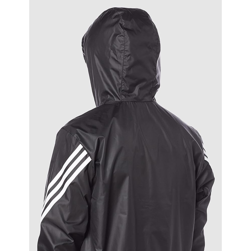 [Adidas] Jersey Top and Bottom Set Woven Hood Tracksuit Men's